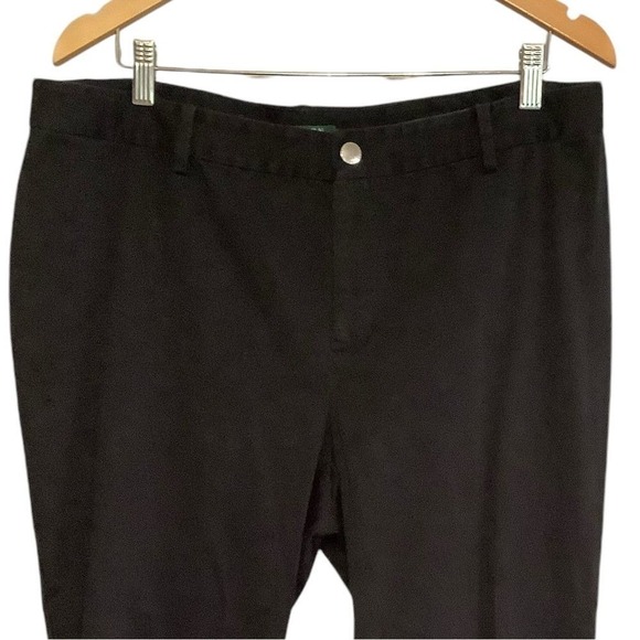 Lauren by Ralph Lauren black straight leg pants size 14W - Picture 4 of 5